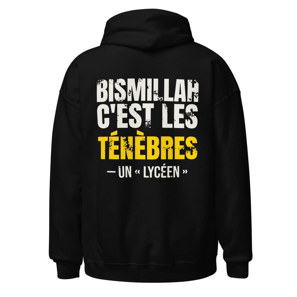Hoodie Bismillah, c'est les ténèbres