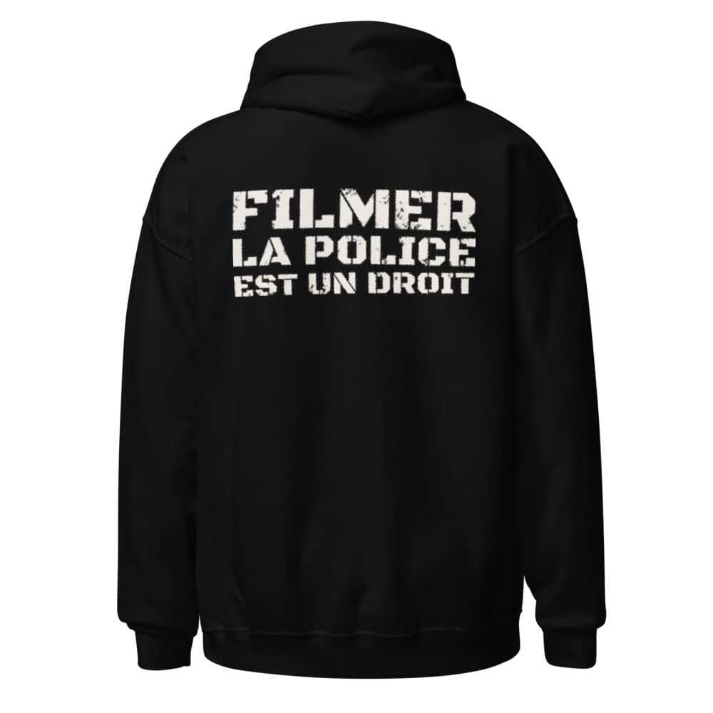 Hoodie Filmer la police est un droit