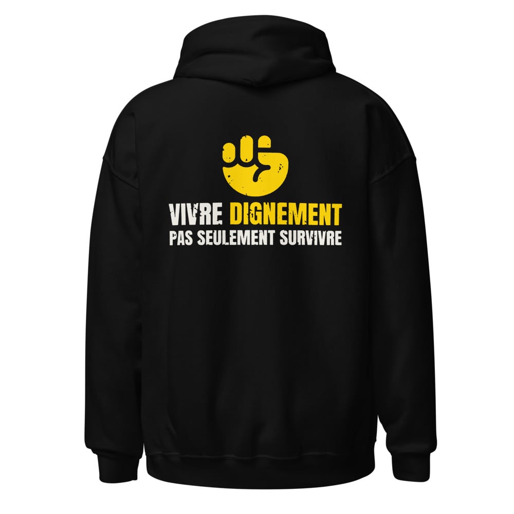 Hoodie Dignité de la retraite, vue 1 sur 6