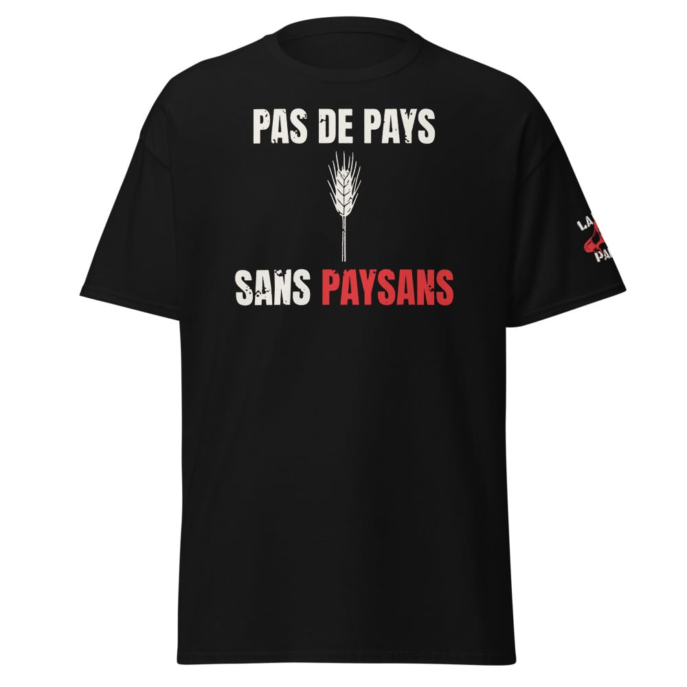 T-shirt Pas de pays sans paysans, vue 1 sur 8