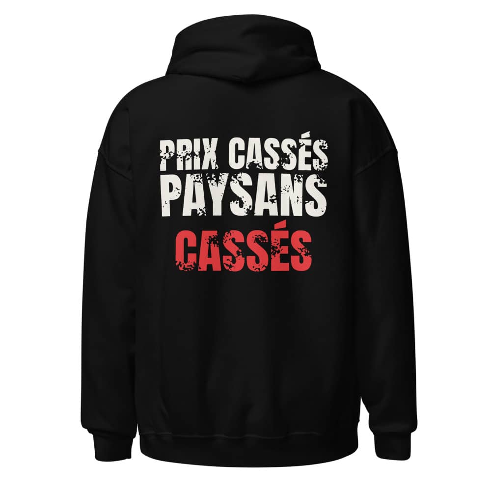 Hoodie Prix cassés, paysans cassés