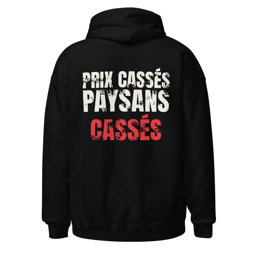 Hoodie Prix cassés, paysans cassés, vue 1 sur 6