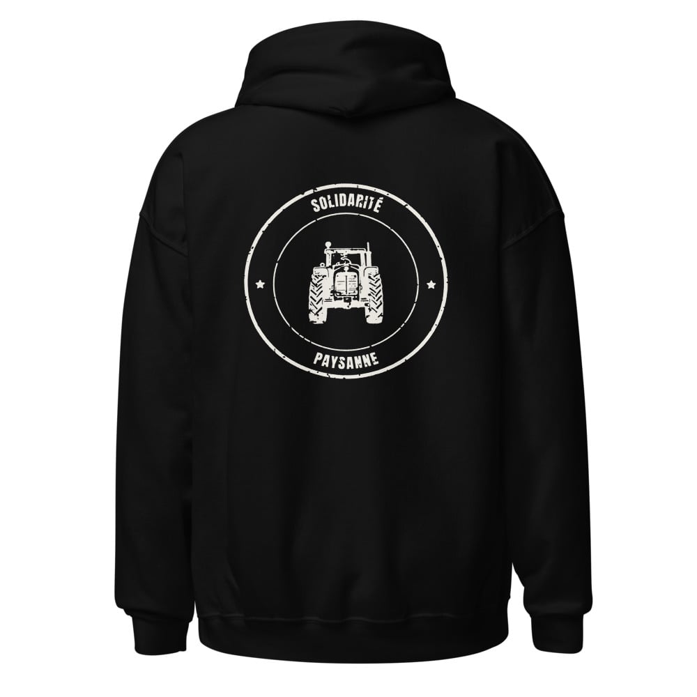 Hoodie Solidarité paysanne, vue 1 sur 6